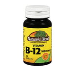 Nature's Blend Vitamin B12 Tablets 1000 mcg 50 Tabs By