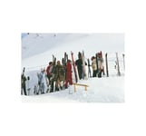 Skiers At Gstaad