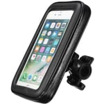 Support De Moto Guidon Sac De Téléphone Tactile Étanche Pour Gps Moto Scooter Vélo Enlarge Me23041