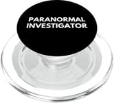 Enquêteur paranormal de chasse aux fantômes d'Halloween PopSockets PopGrip pour MagSafe