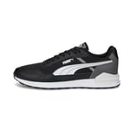 PUMA Mixte Graviton Mega Basket, Black White-Castlerock-Nimbus Cloud, 37 EU