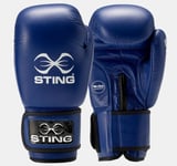 STING: IBA COMPETITION BOXNINGSHANDSKAR - BLÅ (12oz)