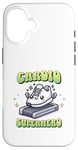 Coque pour iPhone 16 Chaussure de course mignonne de super-héros de tapis roulant