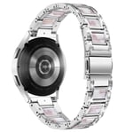 Diamond Bracelet Garmin Vivomove Style Silver Pearl