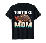 Tortoise Mom Sulcata Tortoise Save The Turtle Reptile Mother T-Shirt