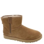 UGG Women's Classic Mini Bailey Zip Boot, Chestnut, 4 UK