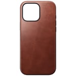 Nomad Modern Horween Leather Case (iPhone 16 Pro) - Olde Dublin