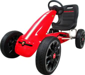 Abarth Red Gokart, Hjul Av Eva-Skum, Handbroms, Licensierad