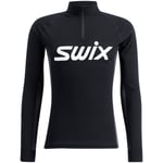 Swix RaceX Classic Half Zip Langermet Trøye Herre Black/Phantom, S