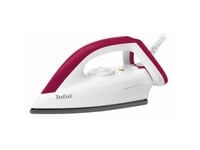 Tefal Easygliss Fs4030, Tørr-Strykejern, Durilium Strykesåle, 1,8 M, Burgunder, Hvit, China, 1200 W