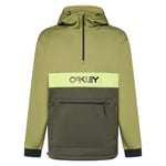 Oakley Men's Tnp Nose Grab Softshell Hoodie New Dark Brush/fern, XL