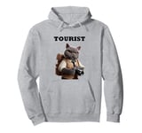 Tourist British Shorthair Cat Men Women Boys Girls Kids Pullover Hoodie