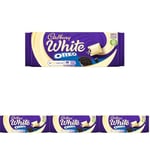 Cadbury Oreo White Chocolate Bar, 120 g (Pack of 4)