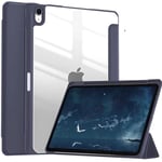 Coque Crystal Folio Pour Ipad 10.9 Air 4 2020 Bleu Foncé