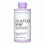 Shampoo vaaleille hiuksille, Olaplex, No. 4P Blonde Enhancer Toning Shampoo 250ml