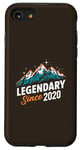 iPhone SE (2020) / 7 / 8 Legendary Since 2020 Hiker Birthday Mountain Hiking Retro Case