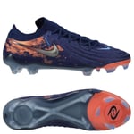 Nike Phantom Gx Ii Elite Fg Erling Haaland Personal Edition - Navy/krom Limited Edition - Gräs (Fg), storlek 47½