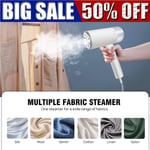 2000W Handheld Steamer for Clothes Garment Steamer Iron Removes Wrinkle for Home