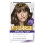 LOréal Paris Excellence Cool Permanent Tint Creme - Tono 6.11 Rubio Oscuro Ceniza