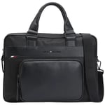 Porte document Tommy Hilfiger  Sac ordinateur  Ref 58203 BDS Black