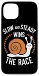 iPhone 13 Snail Slow And Steady Wins The Race Snails Case