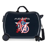 Marvel All Avengers Valise pour enfant Bleu 50 x 38 x 20 cm rigide ABS Fermeture à combinaison latérale 34 L 3 kg 4 bagages à main
