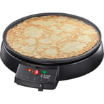 Russell Hobbs Fiesta Crepe and Pancake Maker - Electric Non Stick, Black 20920