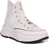 Converse A00868C Run Star Legacy CX Hi Unisex Trainer In Black White Size UK 5-9