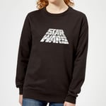 Star Wars The Rise Of Skywalker Trooper Filled Logo Women's Sweatshirt - Black - XXL - Black