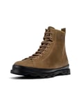 Camper Homme Brutus K300245 Bottine moyenne à lacets Marron moyen 038, 41 (EU)