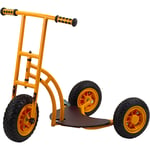 TopTrike by beleduc Trehjulig Sparkcykel, stl. 76x41x50 cm, gul, 1 st.