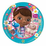 Doc McStuffins Party Pack for 8 People - Tableware, Party Bags & Banner