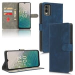 Yhteensopiva Nokia C32 4g Case Lompakon Rfid Blocking Flip Cover ja Kickstand kanssa