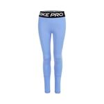 Nike Pro Collant Tight Filles - Bleu Clair , Blanc