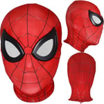 Spider-Man-mask för barn och vuxna | Superhjältedräkt | Premiumkvalitet | Serietidningar | Cosplay | Halloween