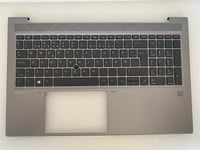 HP Zbook Firefly 15 G7 G8 M07494-091 Norwegian Keyboard Norway Palmrest NEW