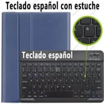 (Tab A7 10.4 2020espanjalainen näppäimistö) Suojakuori Samsung Galaxy Tab A8 10.5 A7 10.4 Keyboard Case Tab A 10.1 2019 Kansi venäjä espanja englanti arabialainen näppäimistö Funda