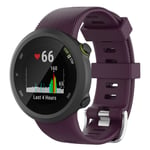 Garmin Forerunner 45 mukava silikoninen kellonauha - Violetti