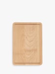 John Lewis Beech Wood Chopping Board with Groove