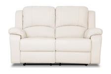 Reclinersoffa Navarro 2-sits Konstläder - Beige 2 sits biosoffa & reclinersoffa