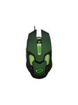 Esperanza MX207 COBRA - mouse - USB - Vihreä - Hiiri - Optinen - 6 painiketta - Vihreä