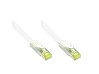 Good Connections - Patch-Kabel - Rj-45 (M) - Rj-45 (M) - 1 M - Sftp, Pimf -Cat.7 Rohkabel - Halogenfrei(Lsoh), Mit Rastnasenschutz - Weiss