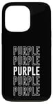 Coque pour iPhone 13 Pro Violet