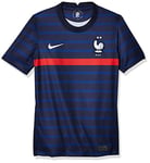 Nike Mixte enfant Fff Y Nk Brt Stad Jsy Hm T shirt, Blackened Blue/White, Taille unique EU