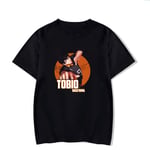 ZOSUO T-Shirt Homme Femme 3D Haikyuu!! Kageyama Tobio Imprimé Été Vêtement Hip Hop Mode Manche Court SurvêTements Chemise Ample Col Rond Musculation Top,3XL