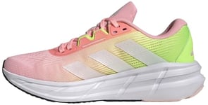 adidas Women's Questar 3 Running Shoes Non-Football Low, Pink Spark/Halo Silver/Lucid Lemon, 5.5 UK