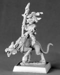 GOBELIN chevauchant CHIENT  - PATHFINDER REAPER figurine miniature jdr d&d 60014