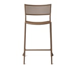 Massproductions - Jig Mesh Bar Stool - H 750, Stone Grey - Barstolar utomhus