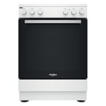 Cuisinière vitroceramique 60cm WHIRLPOOL WS68V8KCW/E