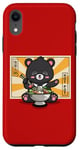 Coque pour iPhone XR Kawaii Hot Pot Bear Taiwan Travel